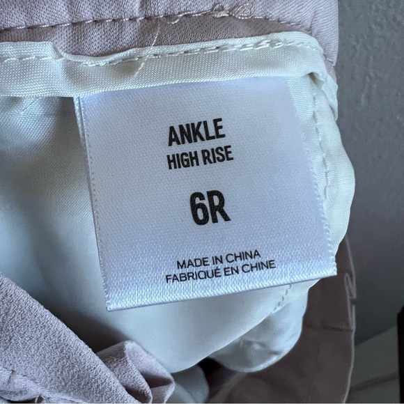 Express Ankle High Rise Light Pink Neutral 6 - Picture 10 of 11